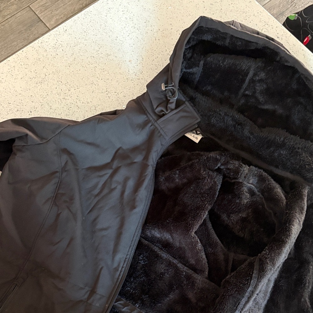 ZeroXposur Black Hooded Jacket